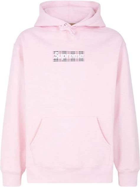 how to buy supreme burberry|supreme burberry pink hoodie.